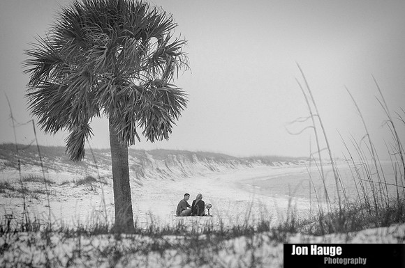 Proposal at Fort Pickens