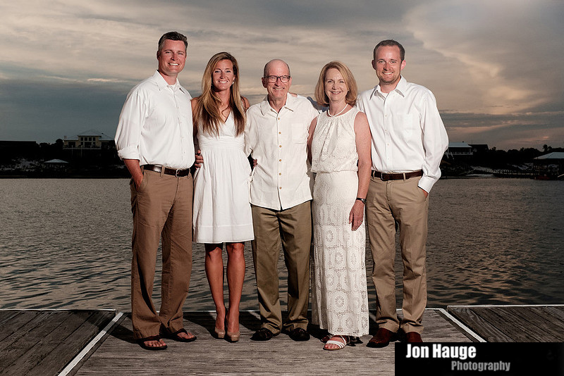 Orange Beach Family Portrait