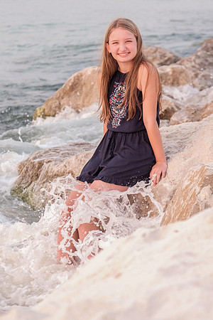 Orange Beach Portrait