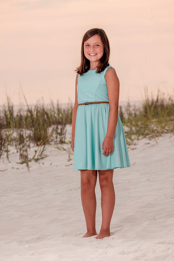 Child Portrait at the Beach