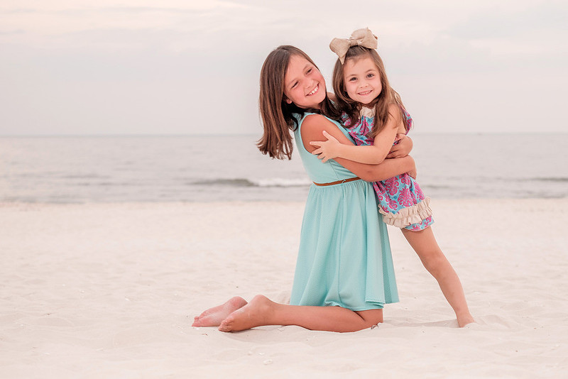 Sisters on the Beach