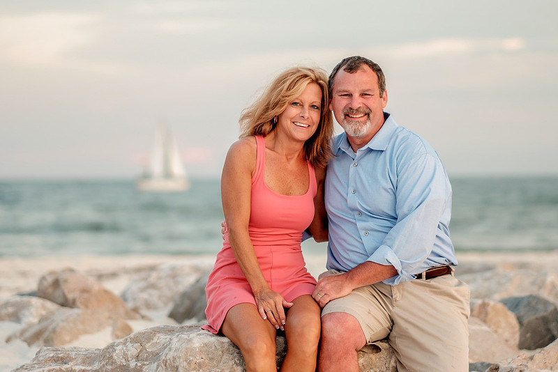 Orange Beach Family Portrait