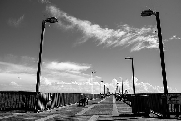Fishing at Gulf State Park Pier