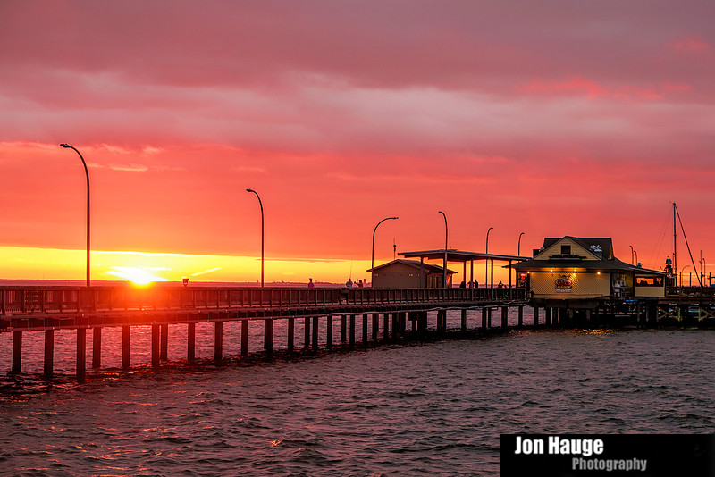 Shux on the Pier Sunset