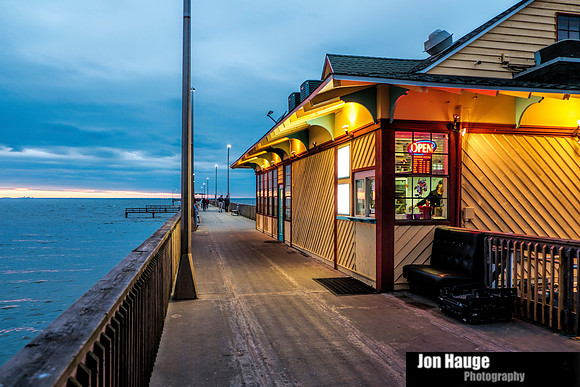 Shux on the Pier Sunset