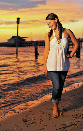 Portrait at Fairhope Pier