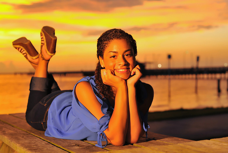 Sunset Portrait in Fairhope