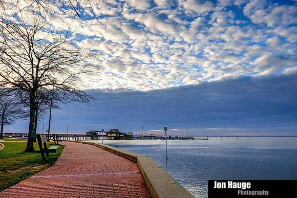 Clouds Over Fairhope Pier