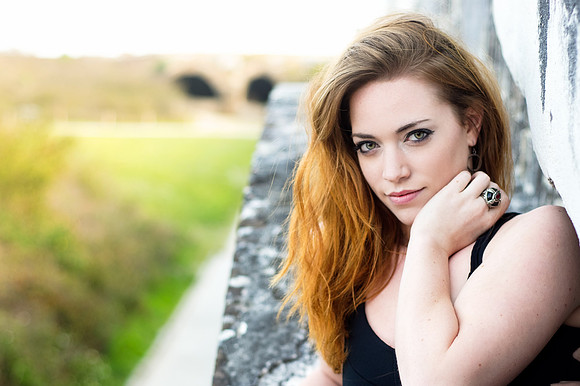 Glamour Portrait at Fort Pickens