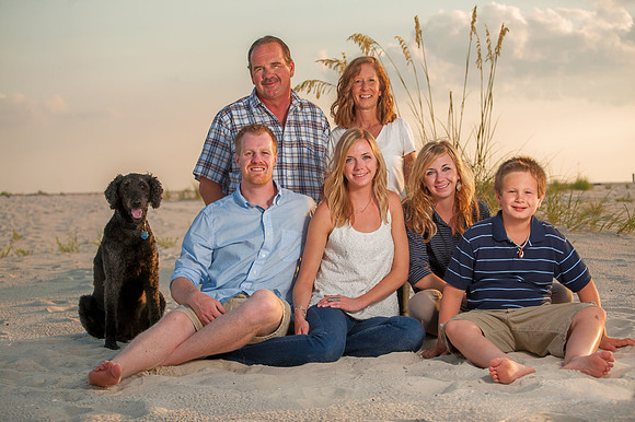 Family Beach Portrait