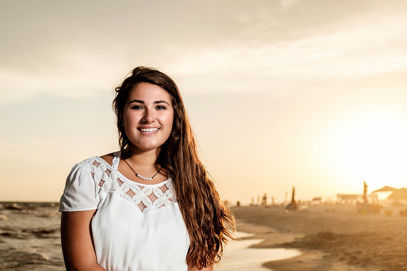 Senior Portrait in Gulf Shores