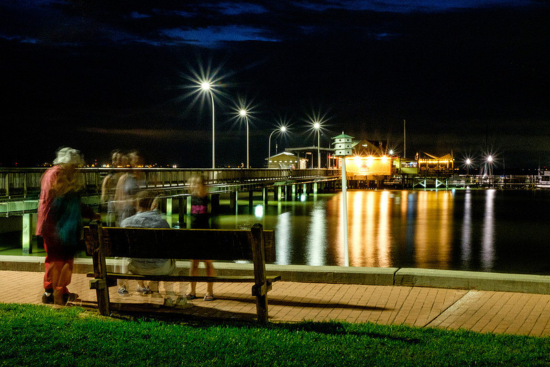 April Evenng at Fairhope Pier