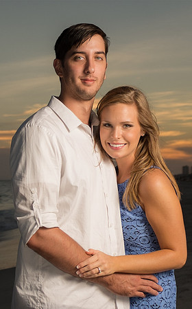 Gulf Shores Engagment Portrait