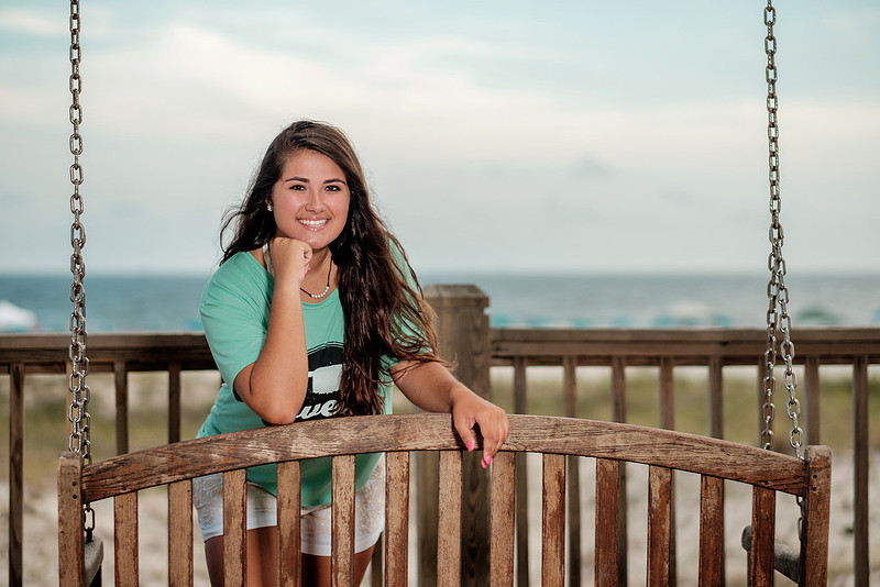 Senior Portrait in Gulf Shores
