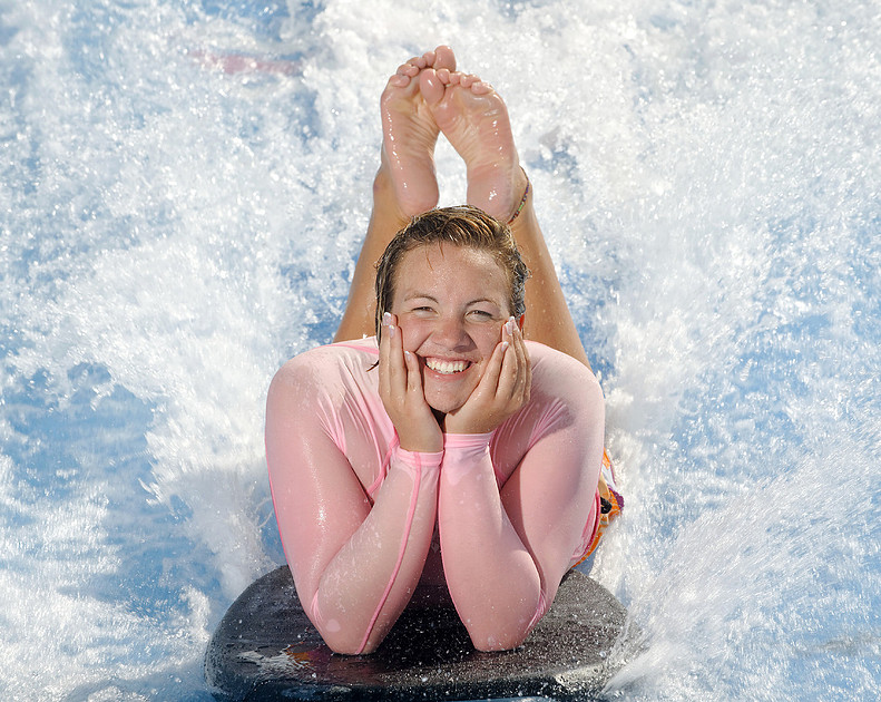 Beach Senior Portrait Photographer