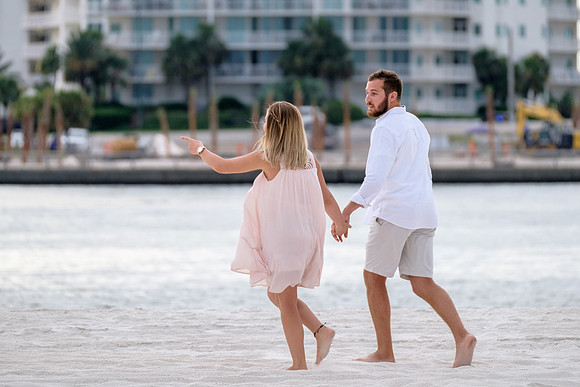 Orange Beach Proposal Photographer