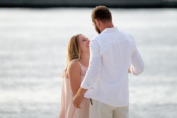 Orange Beach Proposal Photographer