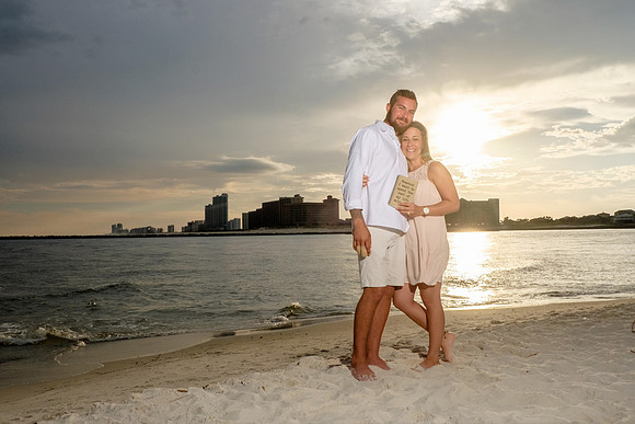 Orange Beach Proposal Photographer