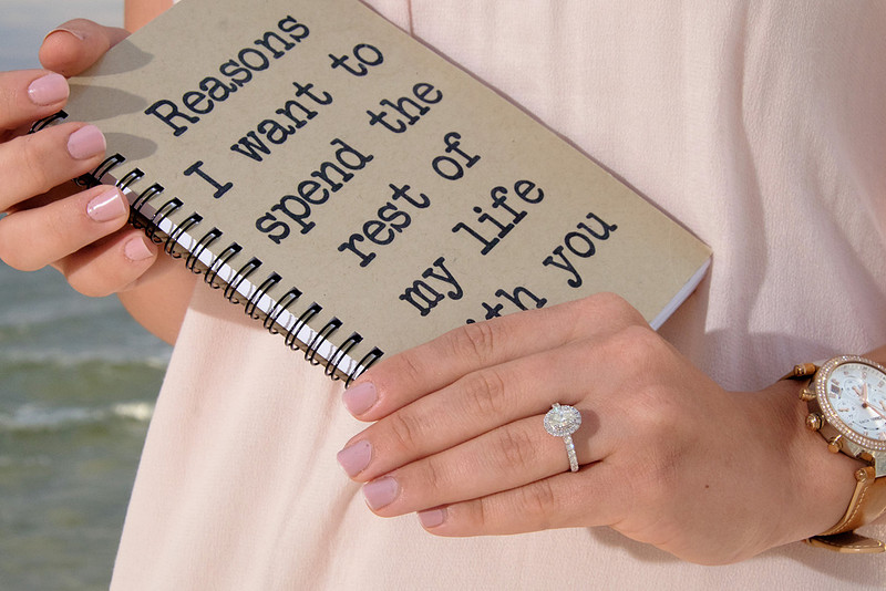 Orange Beach Proposal Photographer
