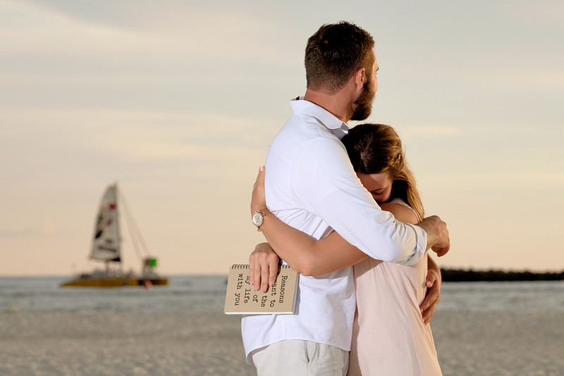 Orange Beach Proposal Photographer