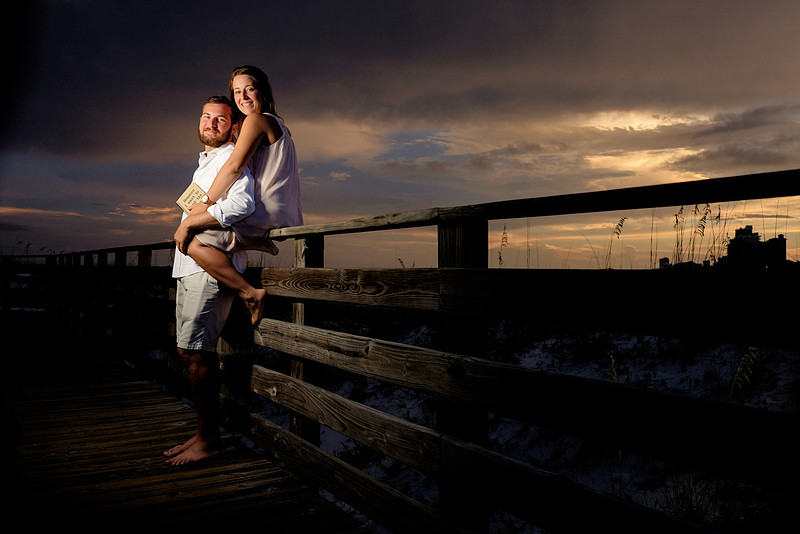 Orange Beach Proposal Photographer