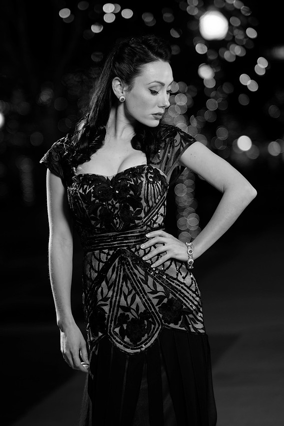 A Night Portrait in Pensacola
