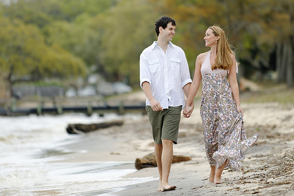 Couple Portrait on the Beach