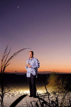 After Sunset Beach Portrait