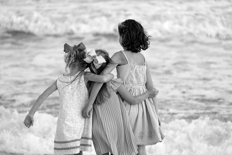 Black and White Beach Photographer in Gulf Shores