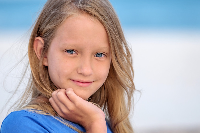 Child Portrait in Perdido Key