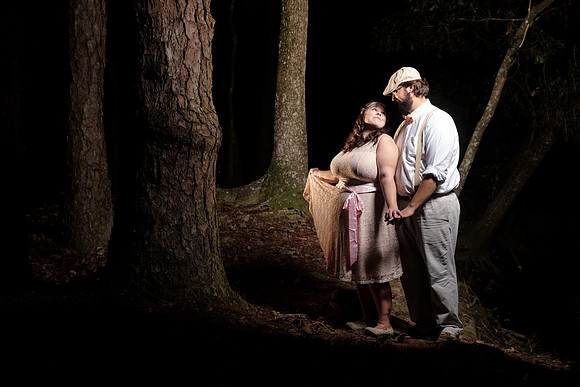 Engagement Portrait in Silverhill Alabama