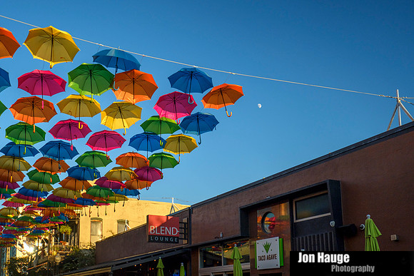 Downtown Pensacola Umbrella Project.