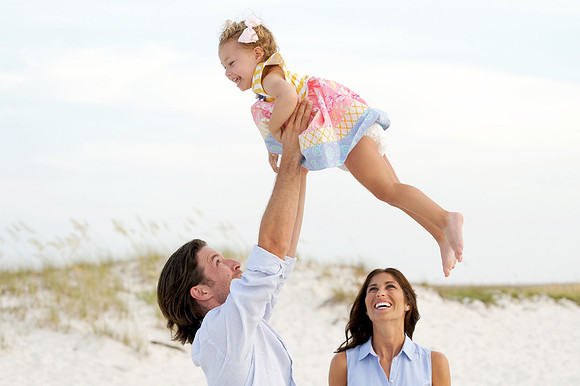 Orange Beach Family Portrait
