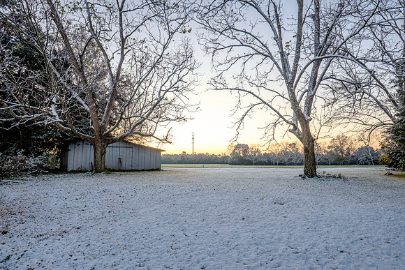 Snow in Robertsdale Alabama