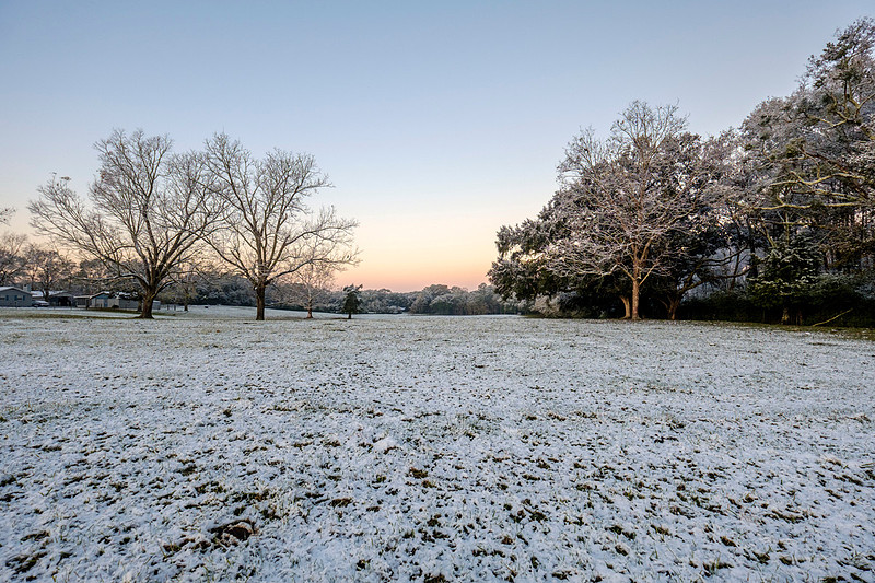 Snow in Robertsdale Alabama