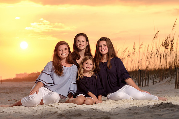 Gulf Shores Family Beach Portrait Photographer