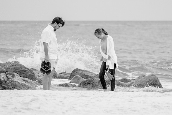 Orange Beach Proposal Photographer