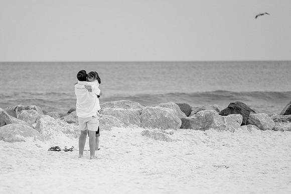 Beach Proposal in Gulf Shores