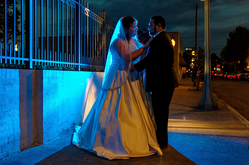 Wedding Portrait Downtown Mobile Alabama
