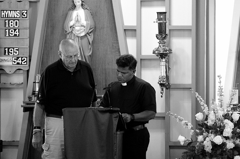 Saint John's Catholic Church Magnolia Springs Wedding