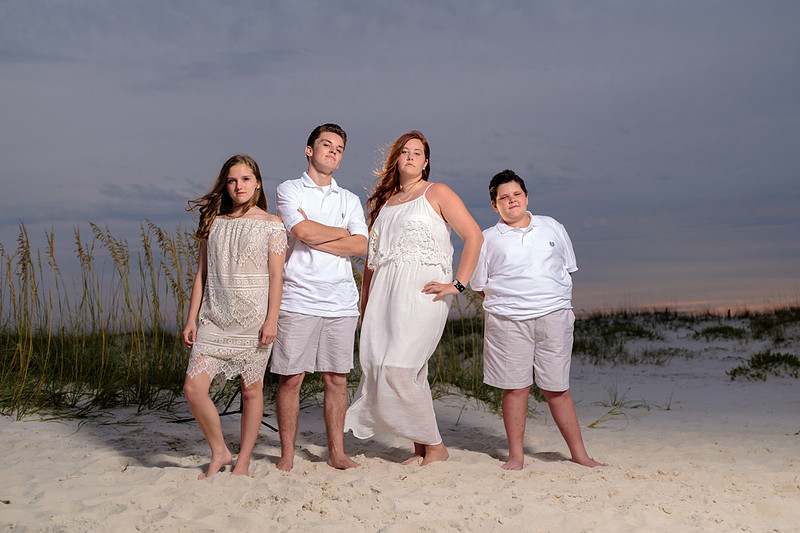 Family Beach Vacation Portraits Perdido Key
