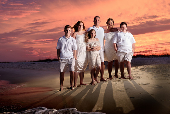 Family Beach Vacation Portraits Perdido Key