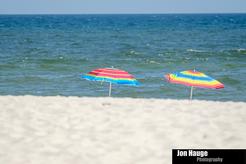 Umbrellas at the Beach