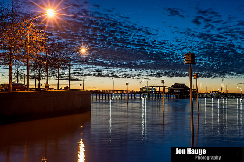 Castnets at Fairhope Pier
