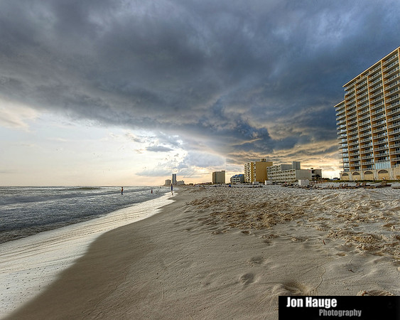 Storm Clouds at the Beach