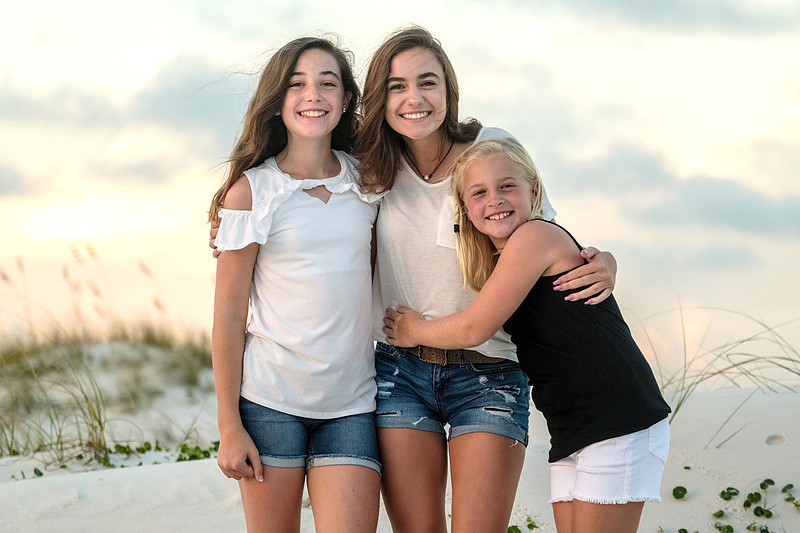 Portrait of Sisters | Perdid Key Family Portraits