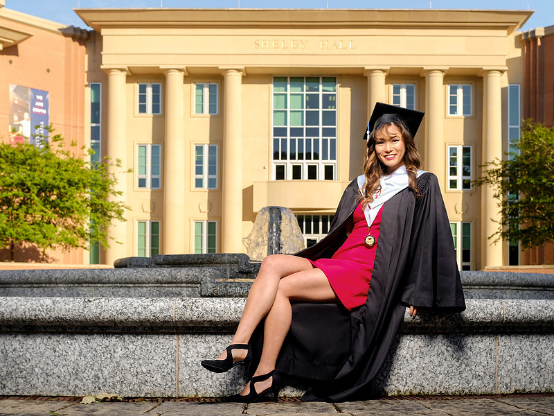 Senior Portrait Photographer University of South Alabama
