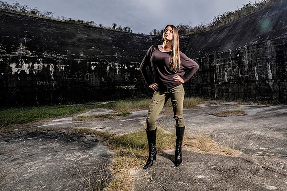 Portrait at Fort Pickens