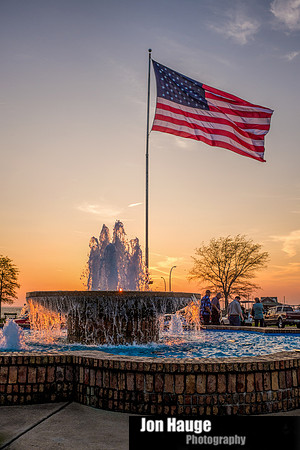 Water Fountain at Fairhope Pier