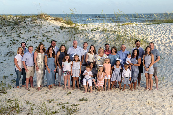 Family Portrait in Gulf Shores Alabama